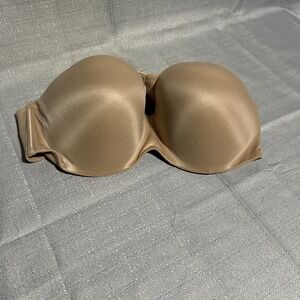 Victoria's Secret‎ Body by Victoria Multi-Way Bra in Tan 38D Strapless Beige